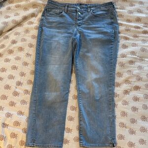 NYDJ Light Blue Wash Denim Sheri Slim